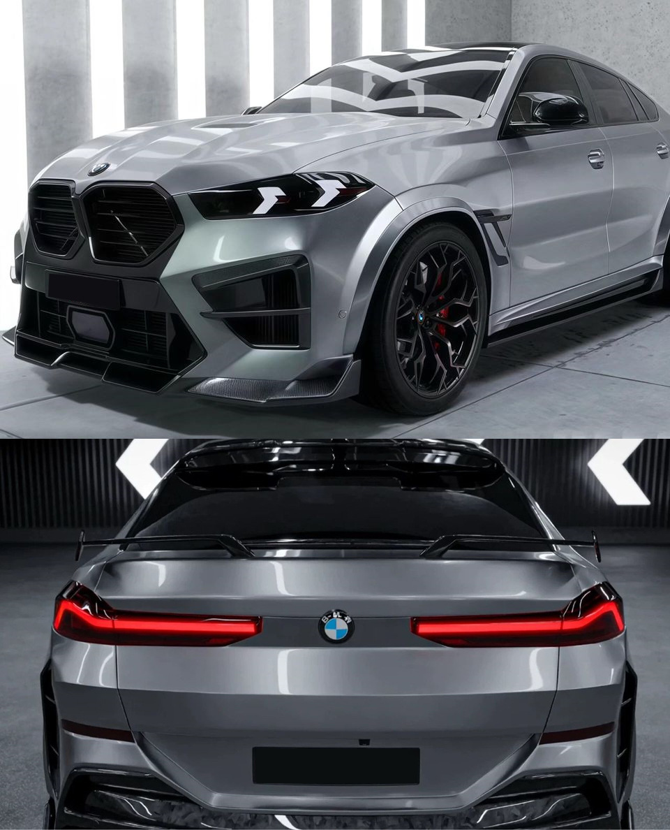 Комплект обвісів для X6M F96 LU-Design Carbon (2023+) 3