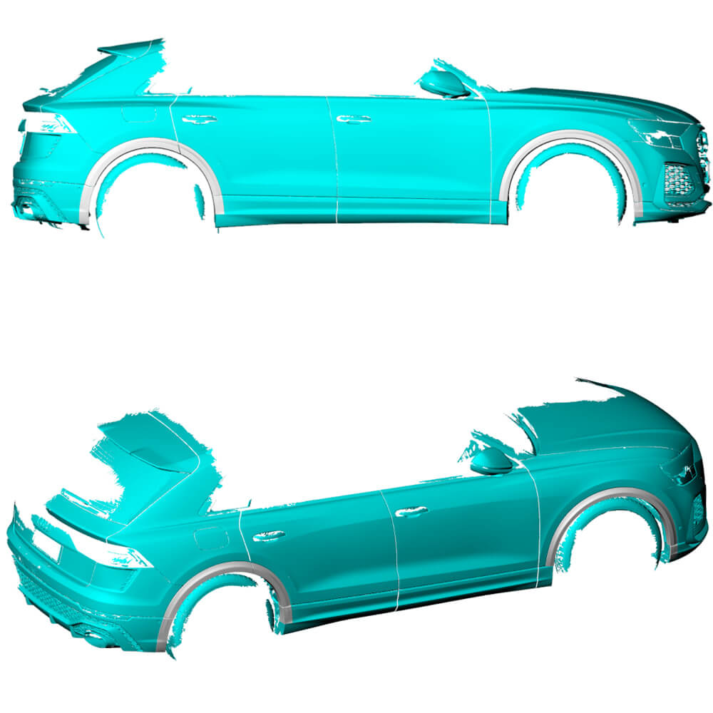 Накладки на арки (2021-2024, Карбон) 2