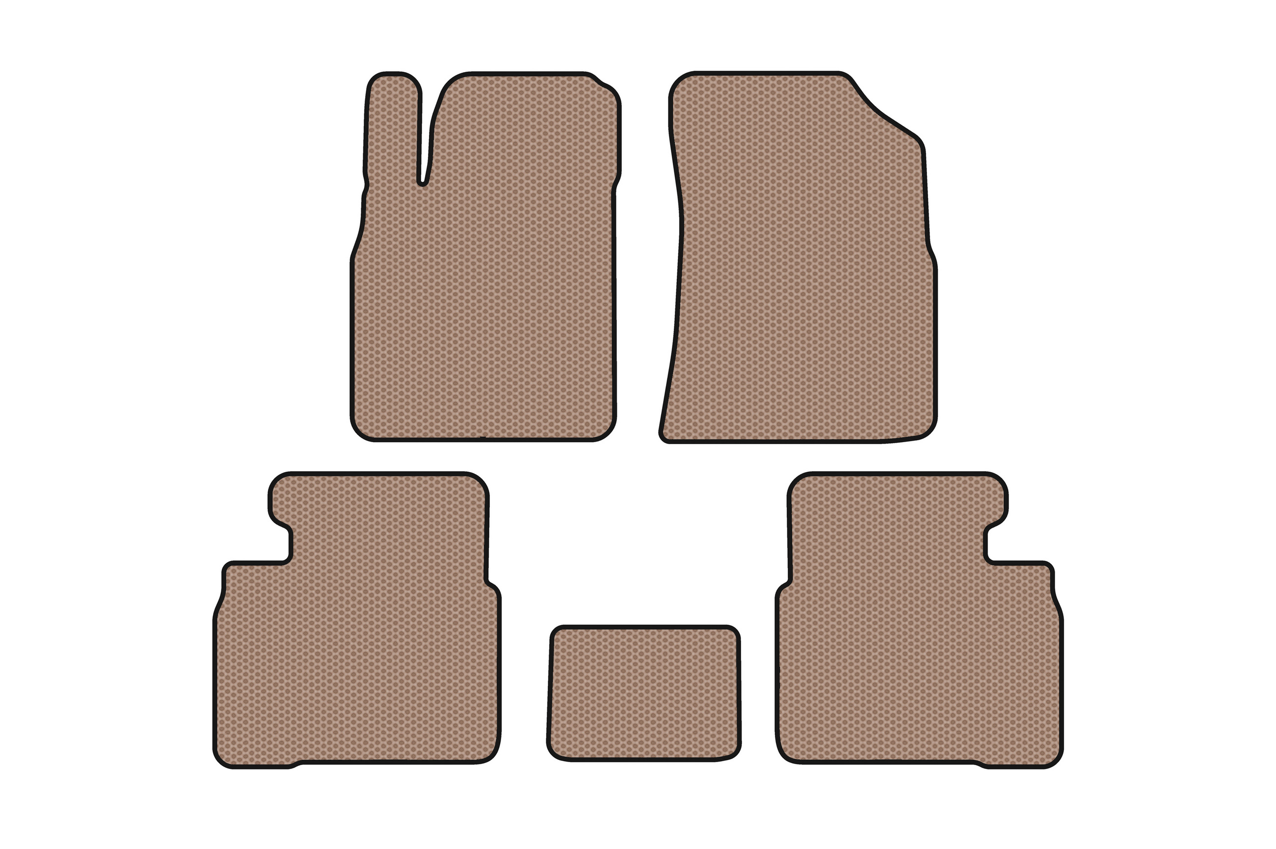 Гумові килимки Carsuit (Бежевий)