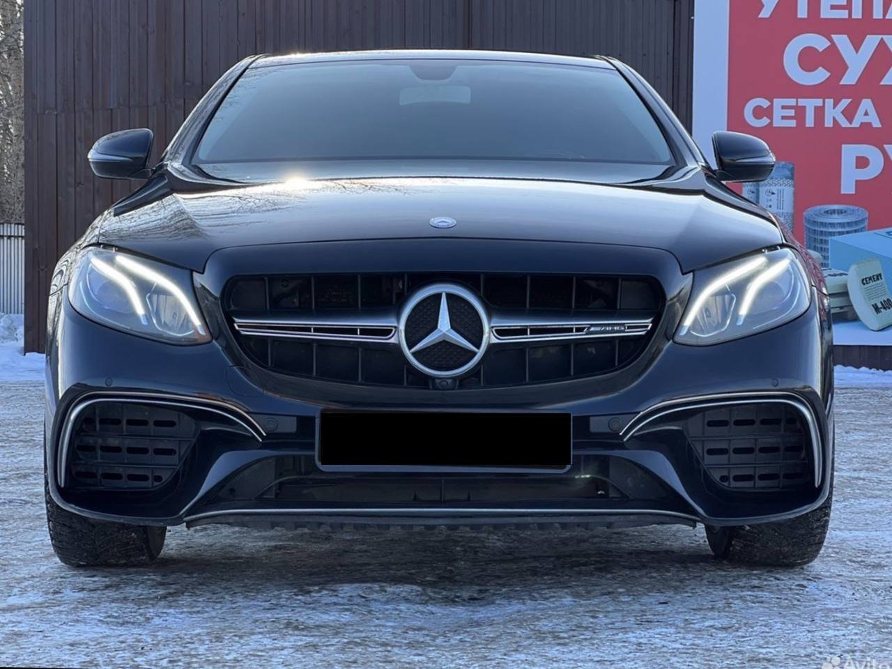 Передній бампер у стилі e63 Mercedes E-Class W213 2016-2020 2