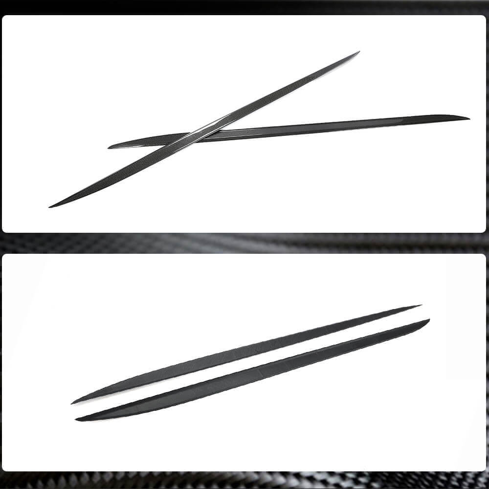 Накладки на пороги V2 (для G22/G23 M-Sport, Карбон) 4