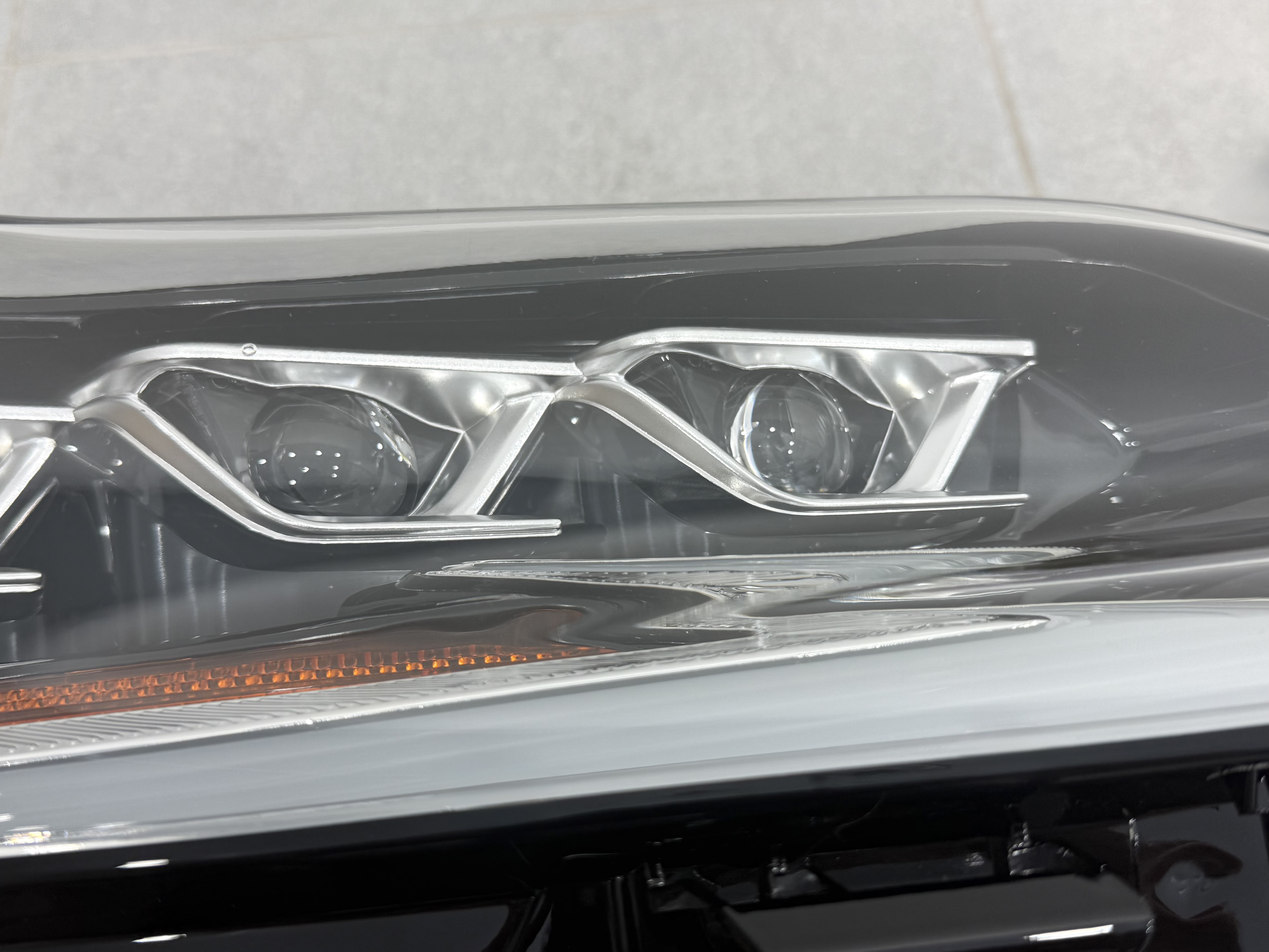 Full LED фари 3 лінзи Lexus ES рестайлінг 2015-2018 5