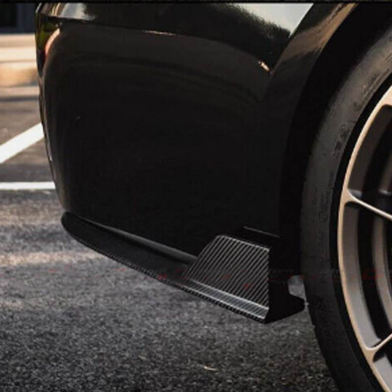 Накладки на задній бампер Flap (для F30 M-Sport, Карбон) 2