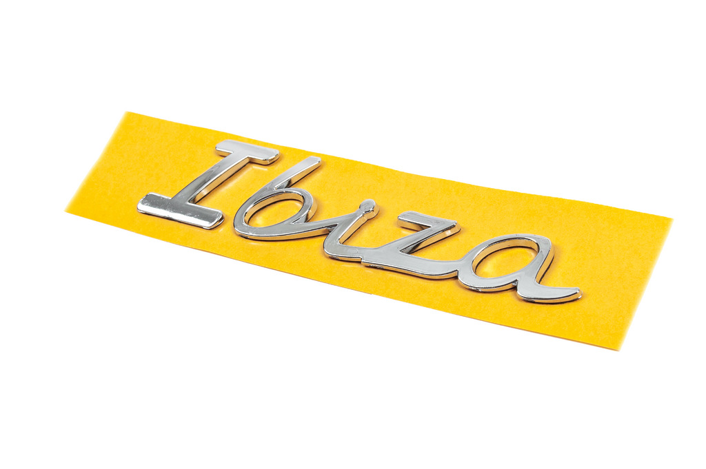 Напис Ibiza 6F0853687 (166мм на 39мм) 2