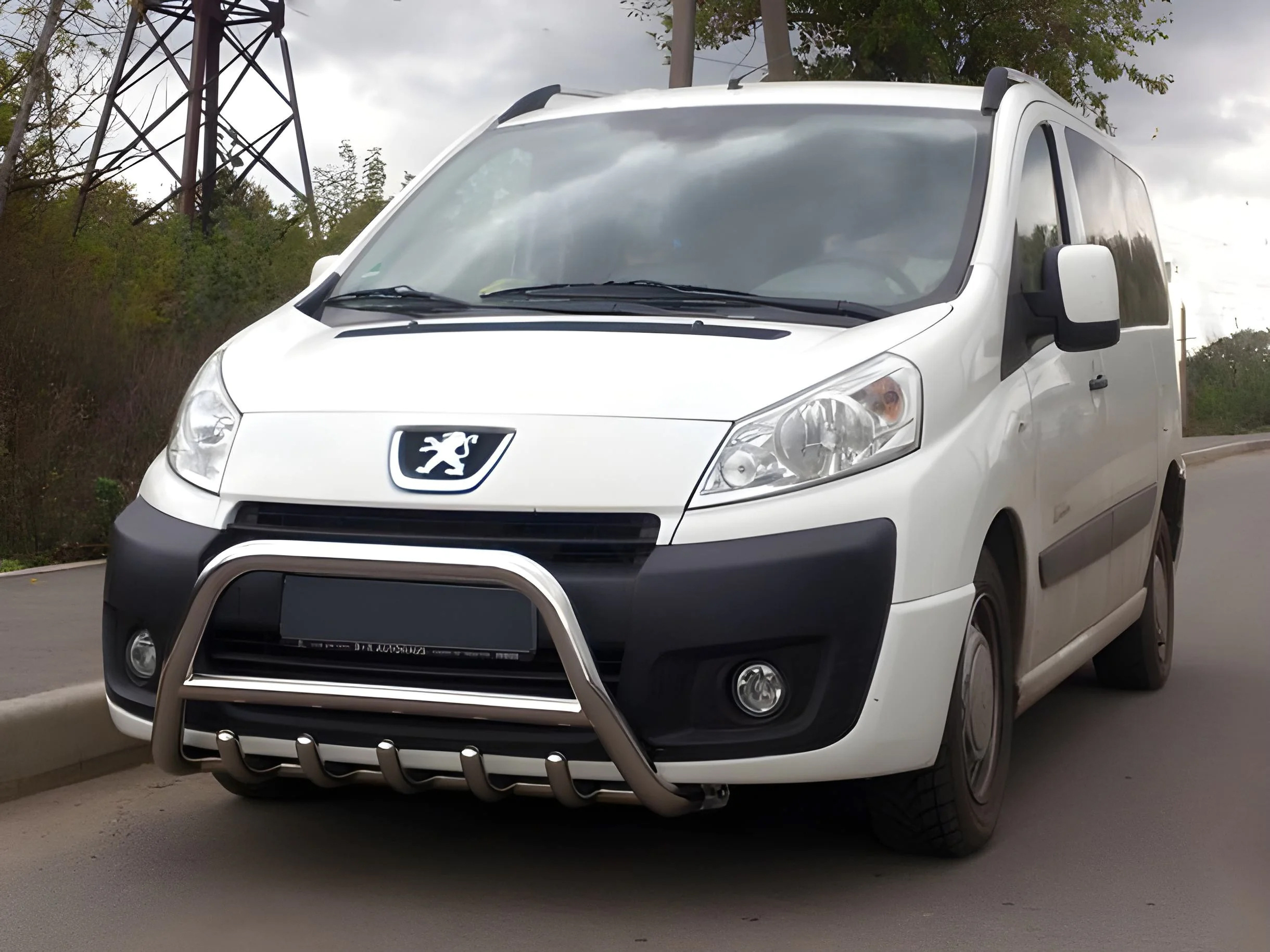 Кенгурятник WT003/4 (нерж.) без напису, 60 мм