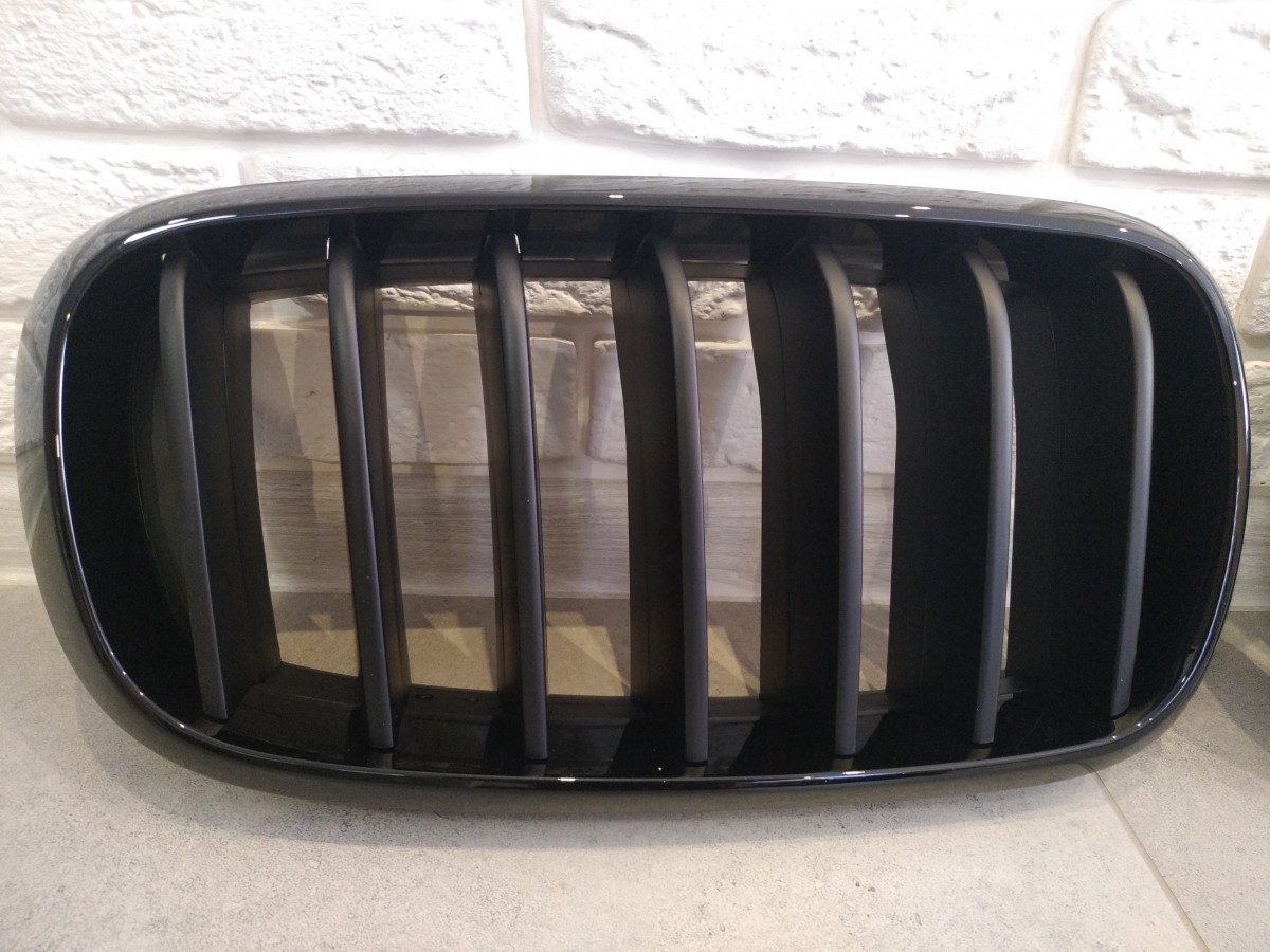 Решітки радіатора ніздрі BMW X5 F15 / F16 2013-2018 2шт. 3