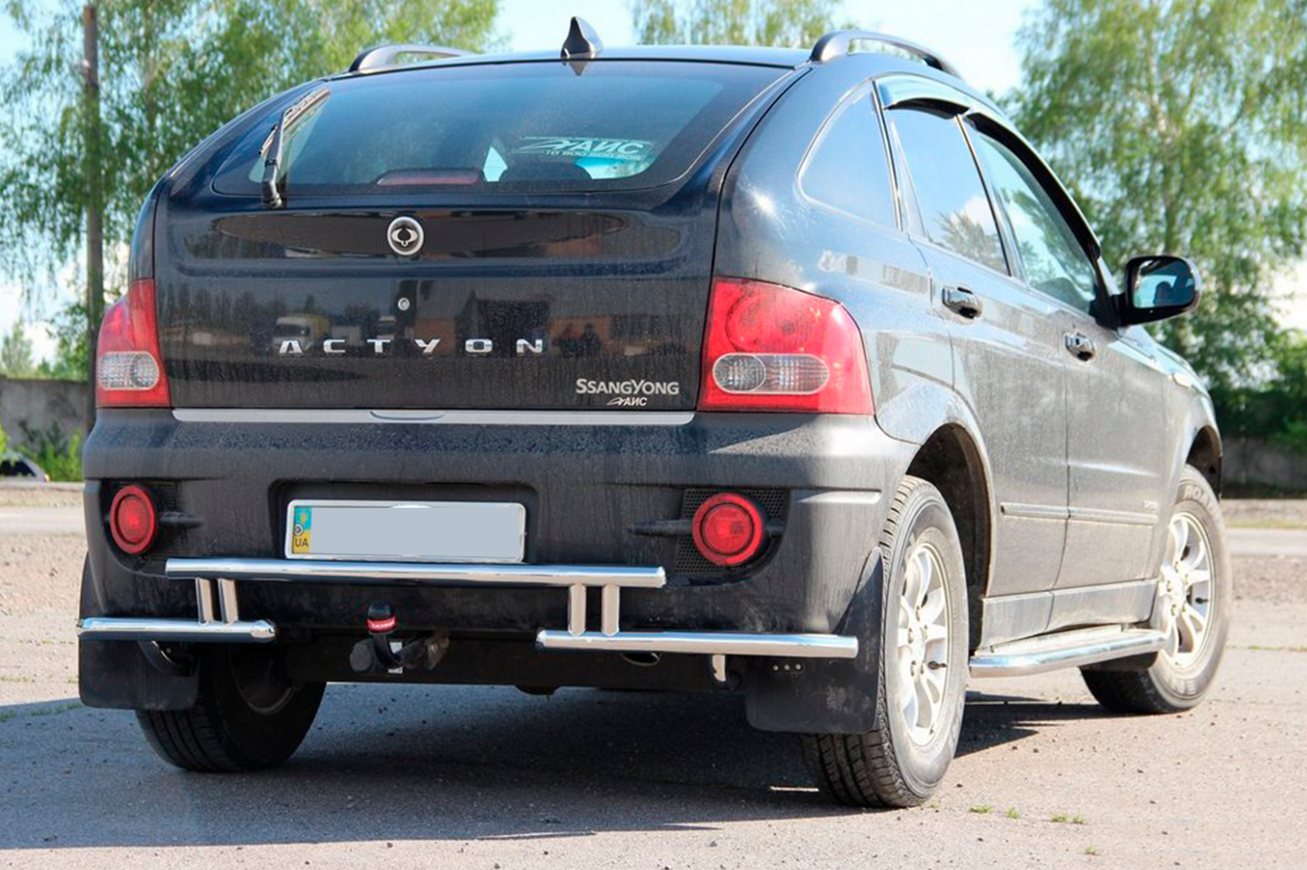 Задній захист AK005-2 (нерж) 3