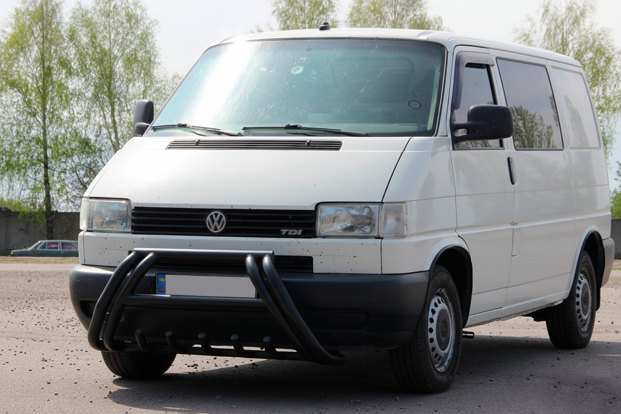 Кенгурятник Kelebek WT011 Black (нерж) 3