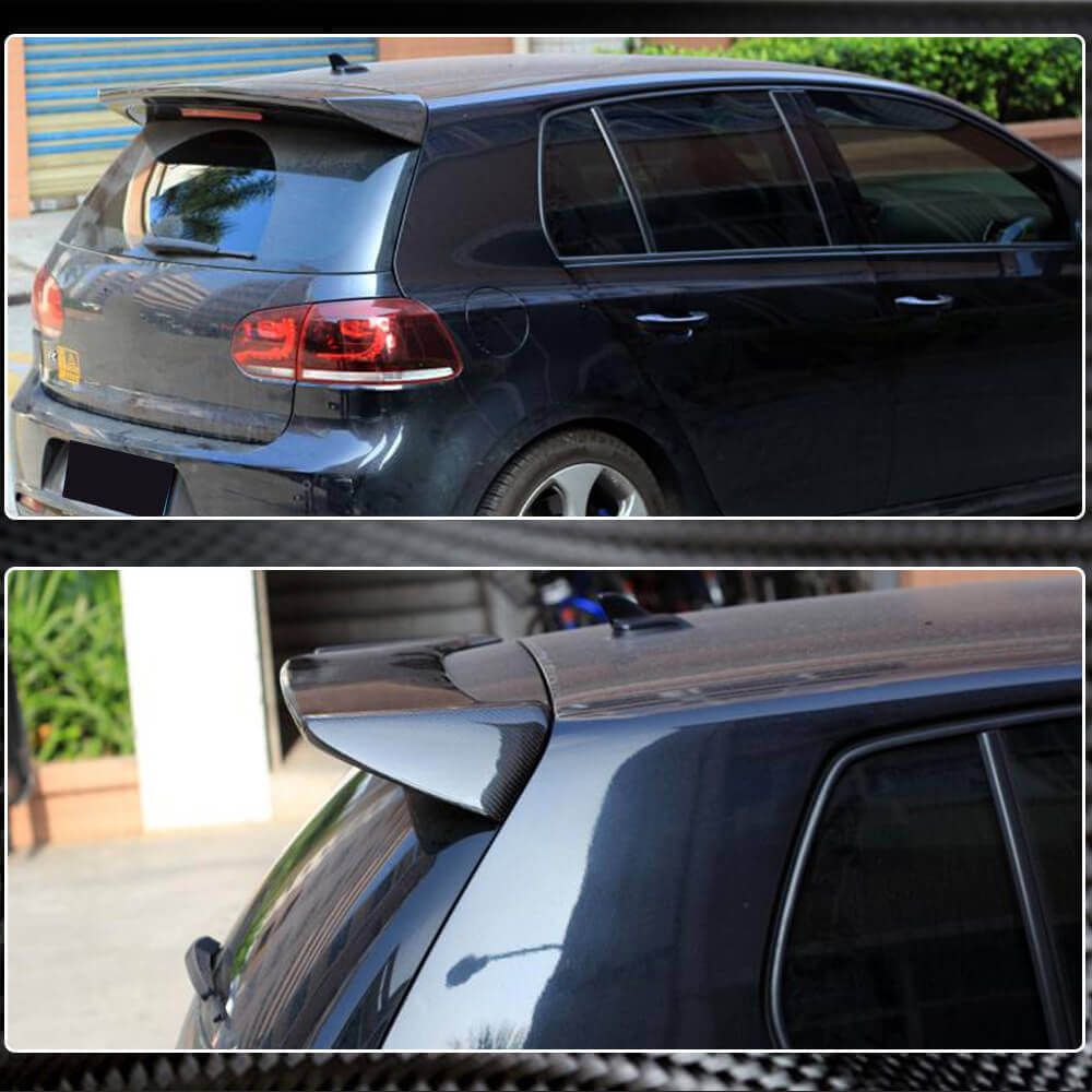Спойлер V3 (для GTI/R HB 2010-2013, Карбон) 5