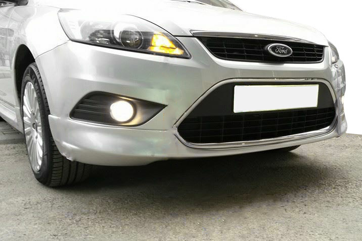 Накладка на передній бампер Sedan (під фарбування)