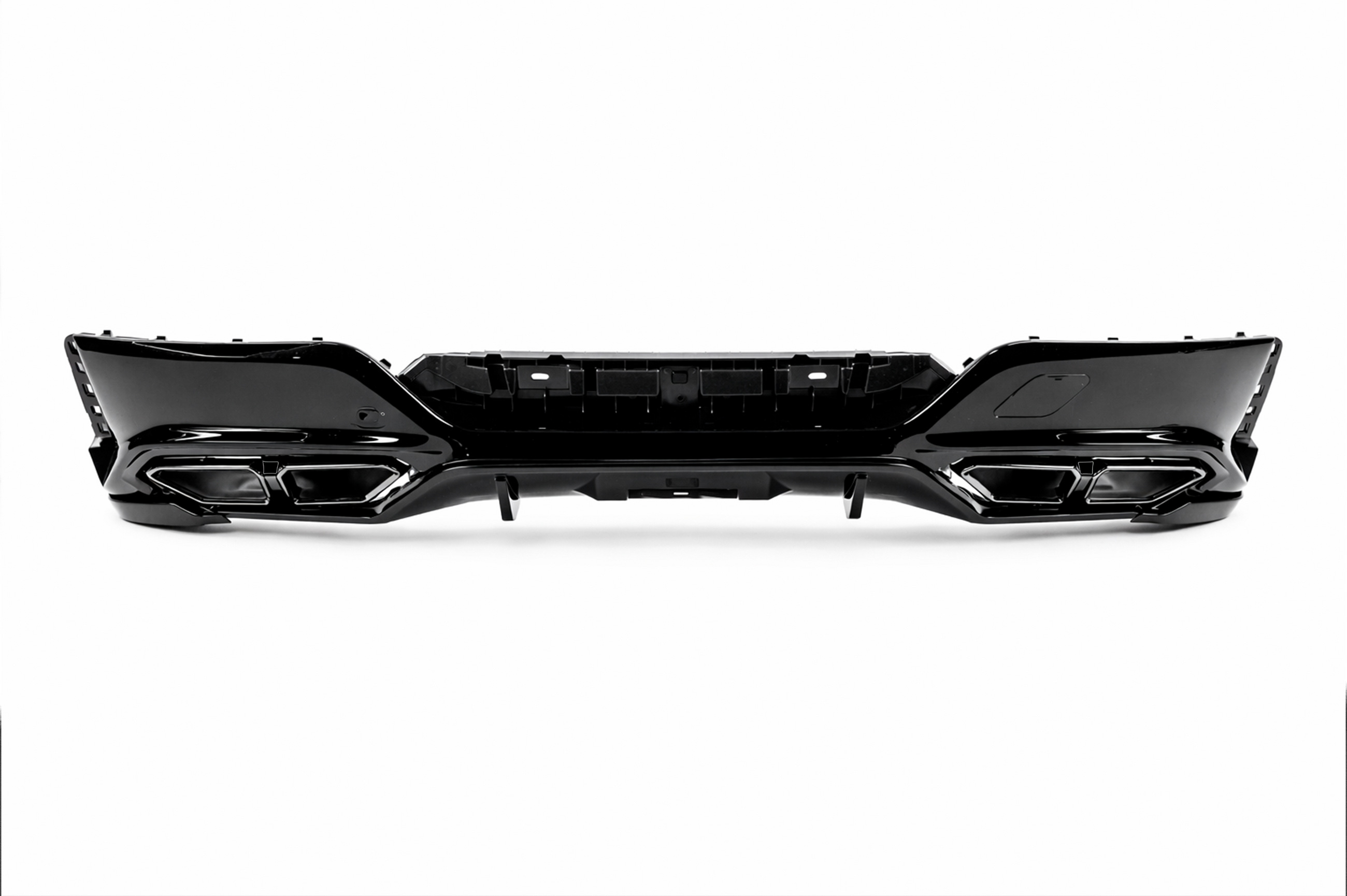 Дифузор заднього бампера з насадками (для M760, M-Sport та i7 M70) 3