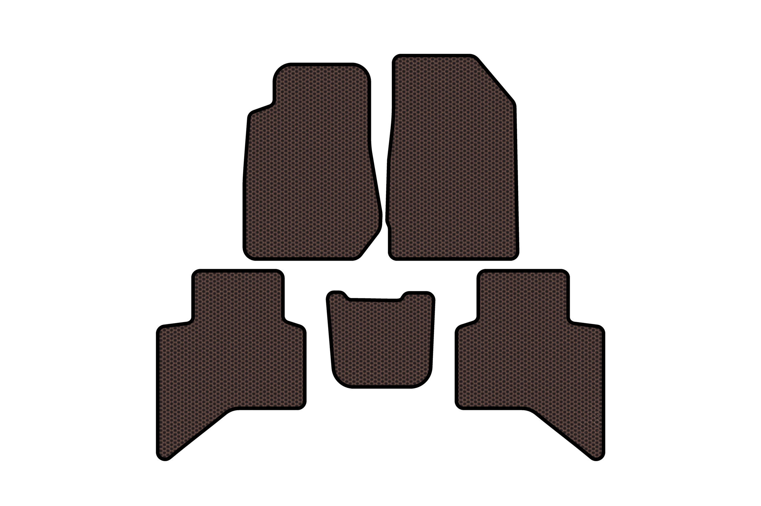Гумові килимки Carsuit (Коричневий)