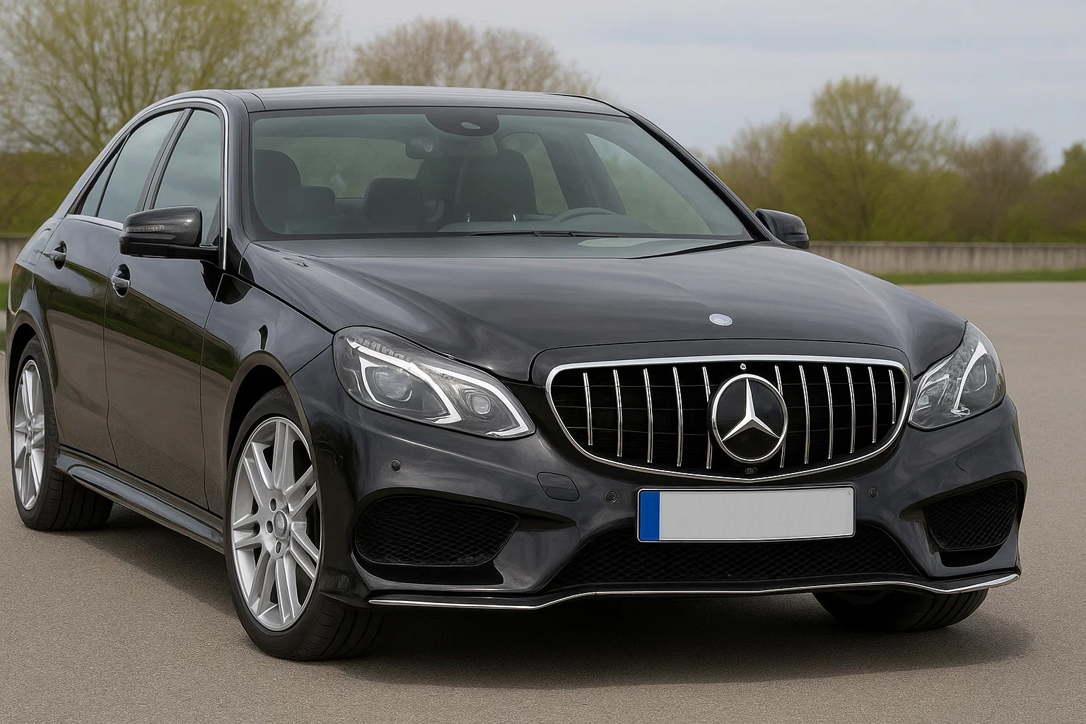 Передня решітка GT Panamericana (для Avantgarde і AMG-Line, 2013-2016)