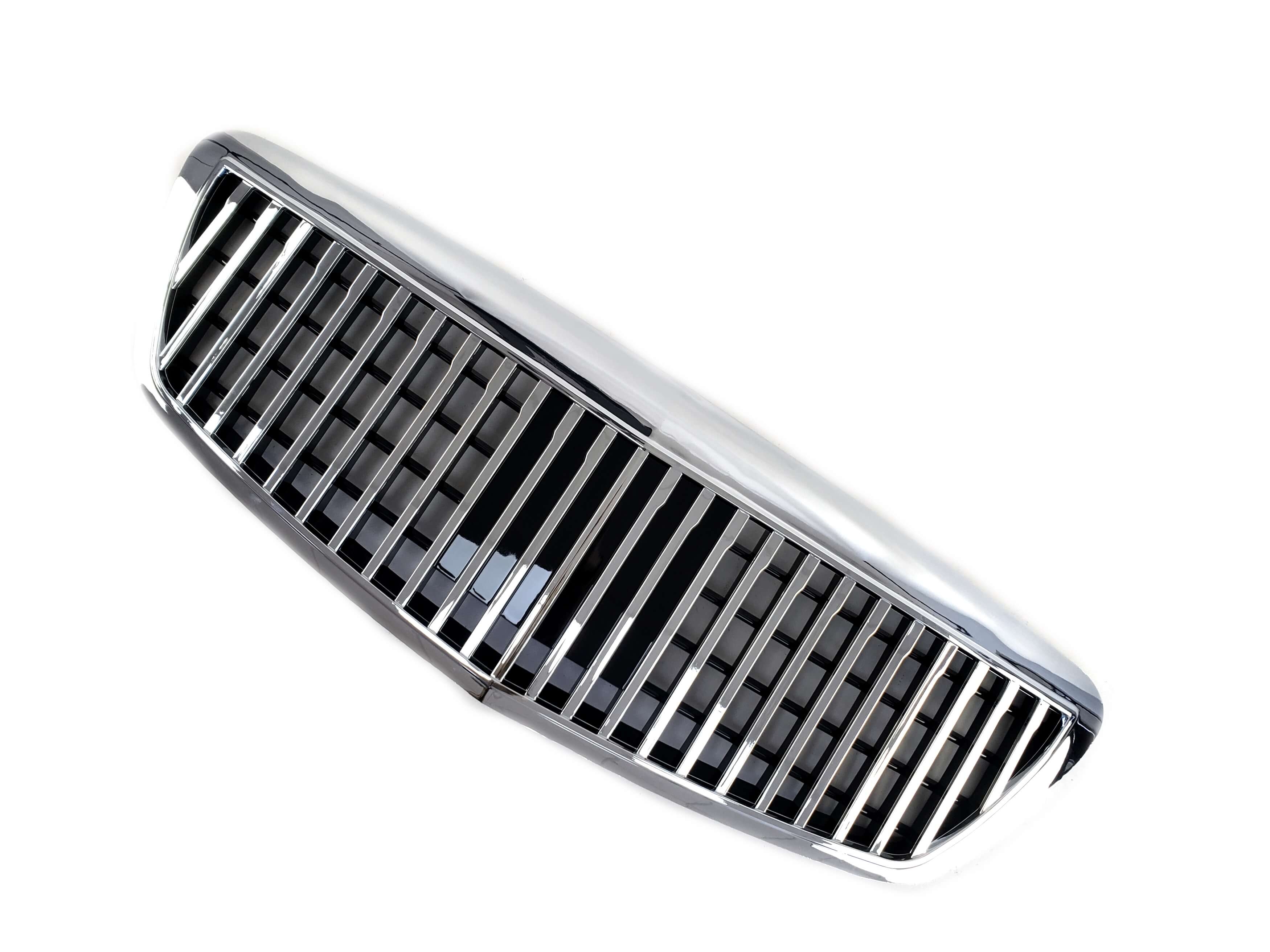 Решітка радіатора Chrome Maybach V2 на Mercedes-Benz S-Class W221 2005-2009 року 3