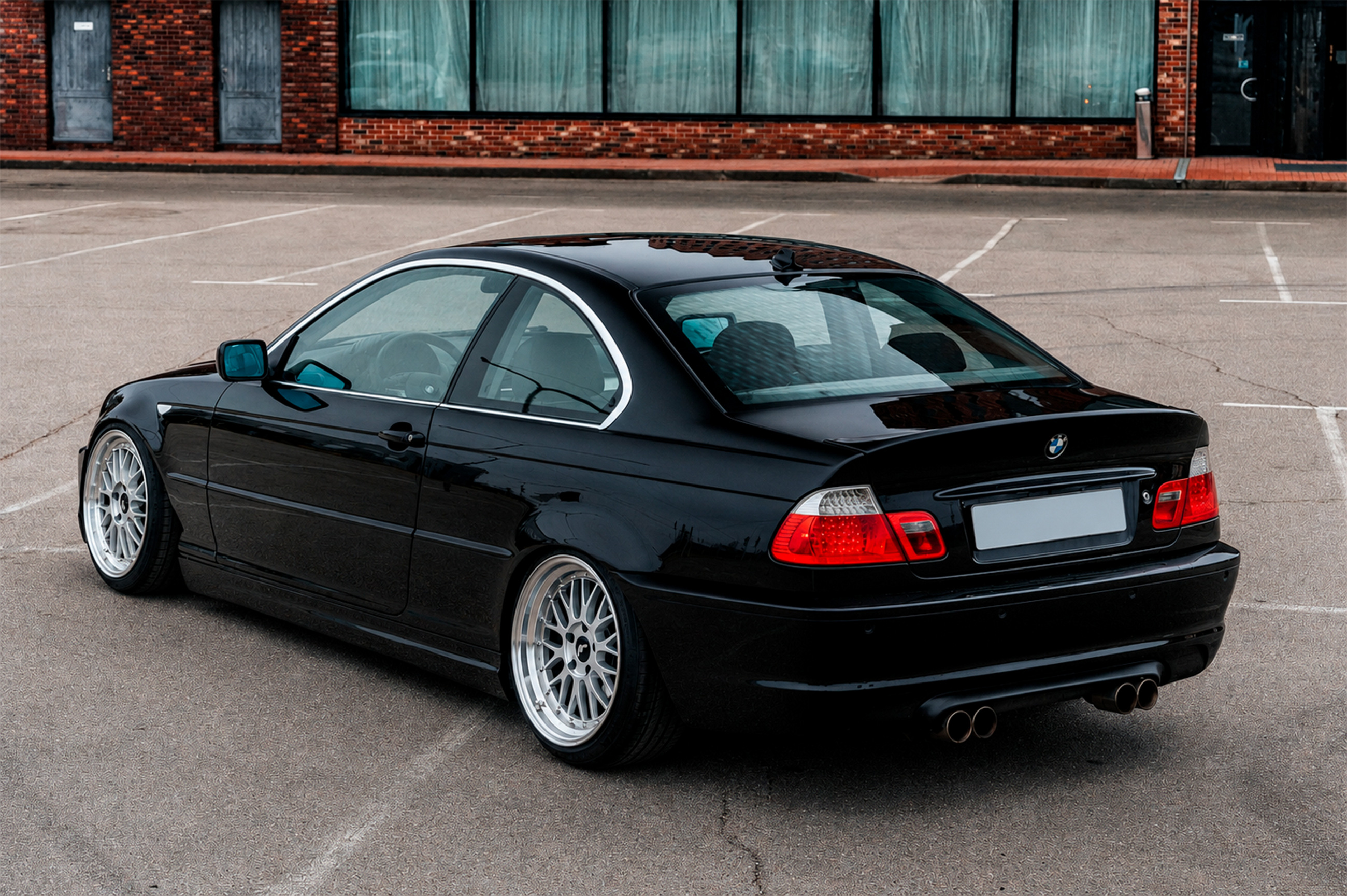 Спойлер CSL-Style V3 (для SD, чорний глянець) 3