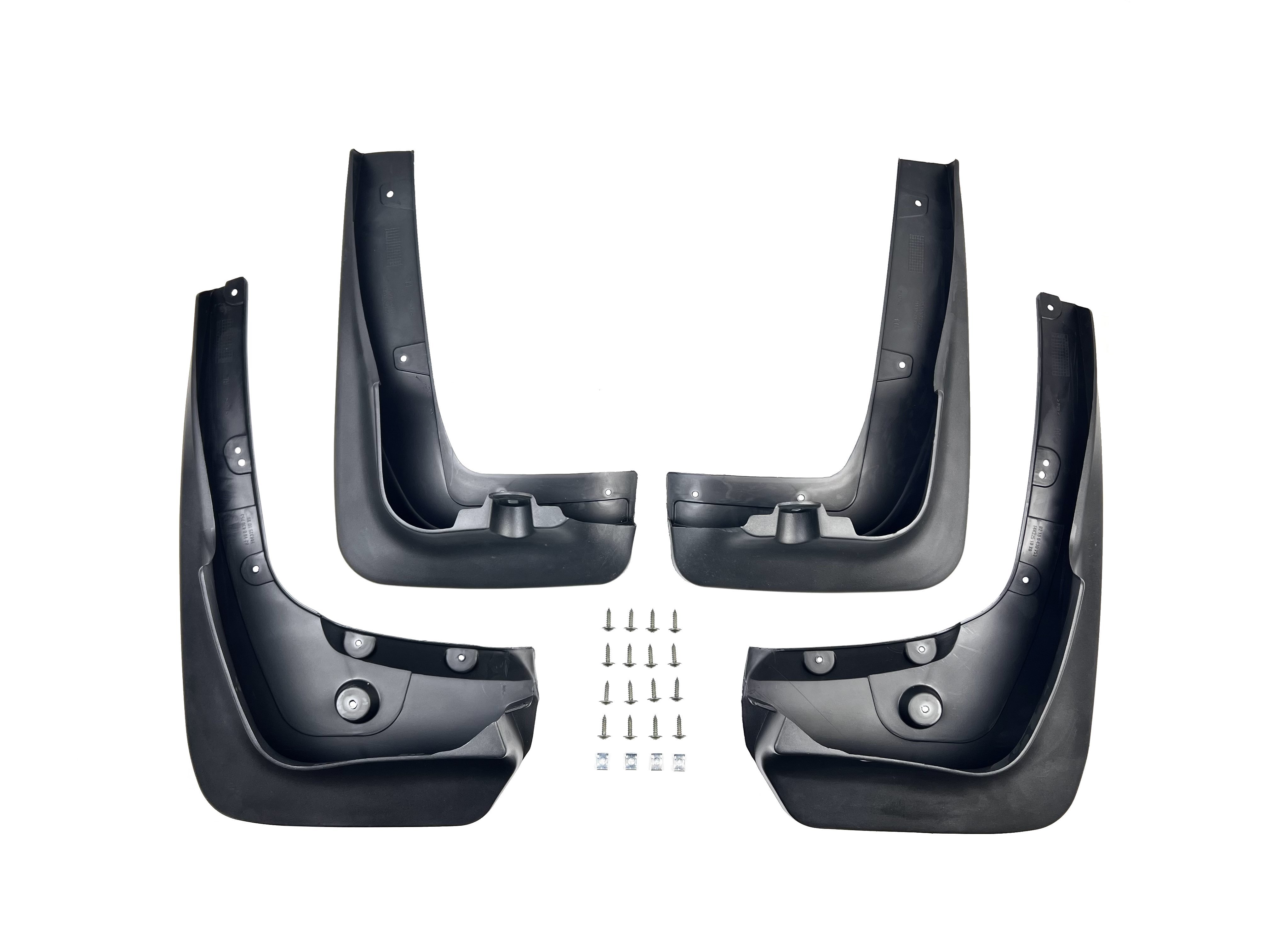 Бризковики під підножку BMW X6 E71 07-13 / F16 14-18 комплект 4шт.