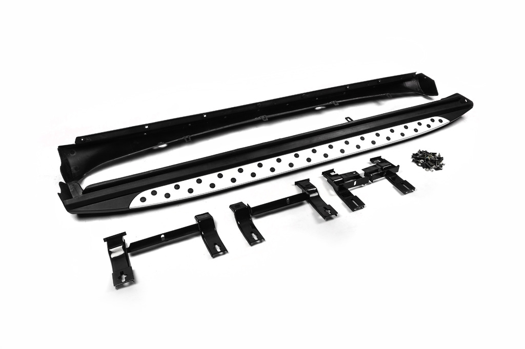 Бокові пороги OEM V1 (2 шт, алюміній) 4