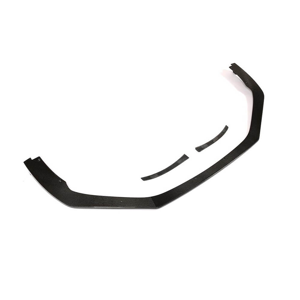Накладка на передній бампер Lip V2 (2016-2019, карбон) 5