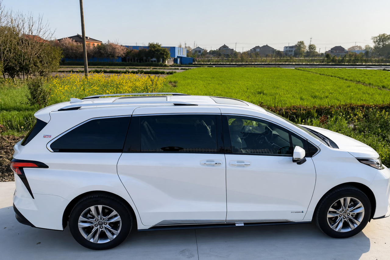 Інтегровані рейлінги сірі OEM (Алюміній)