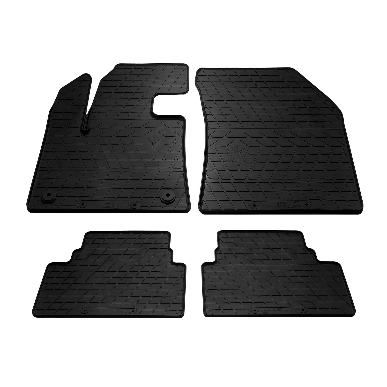 Гумові килимки (4 шт, Stingray Premium)