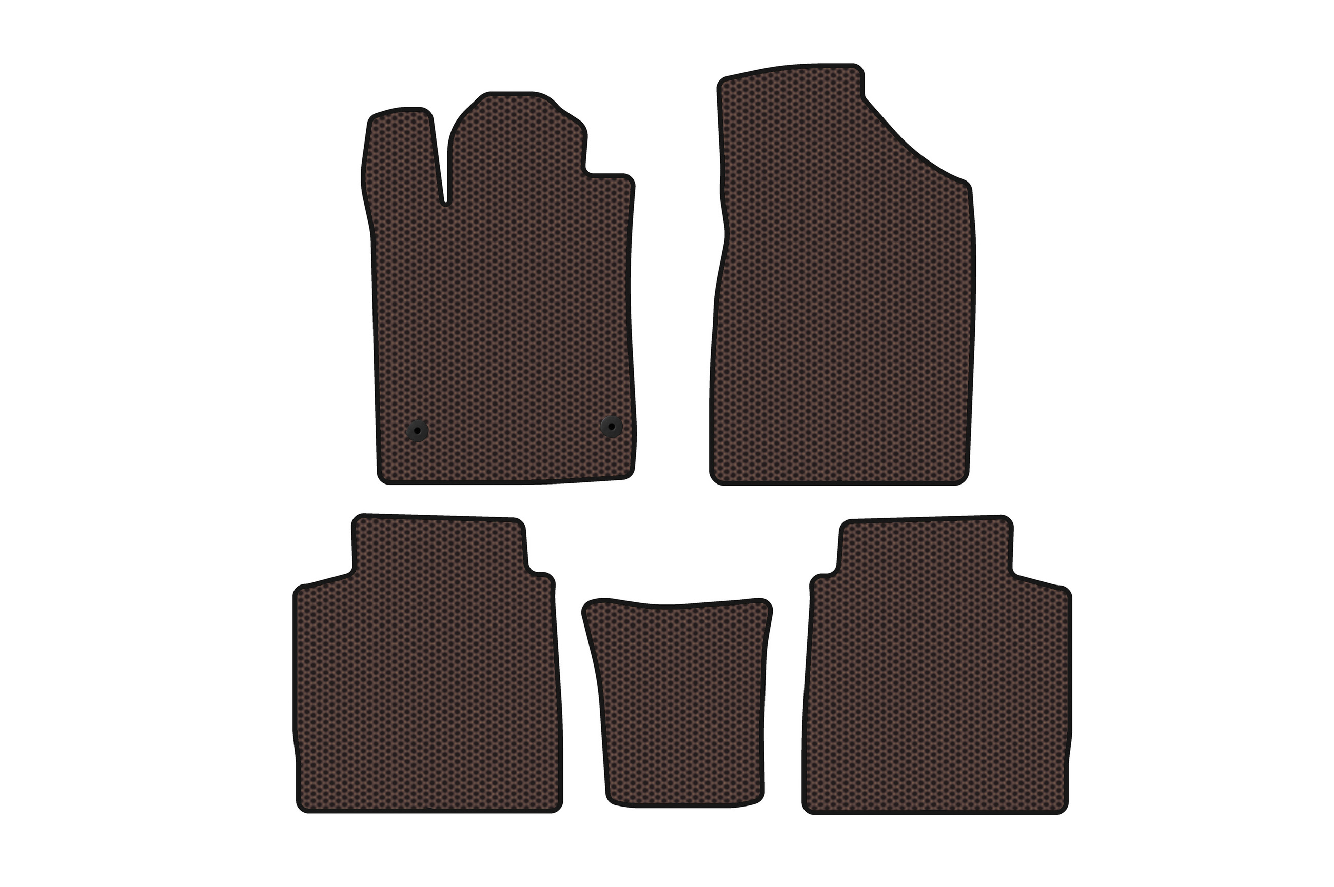 Гумові килимки Carsuit (Коричневий)