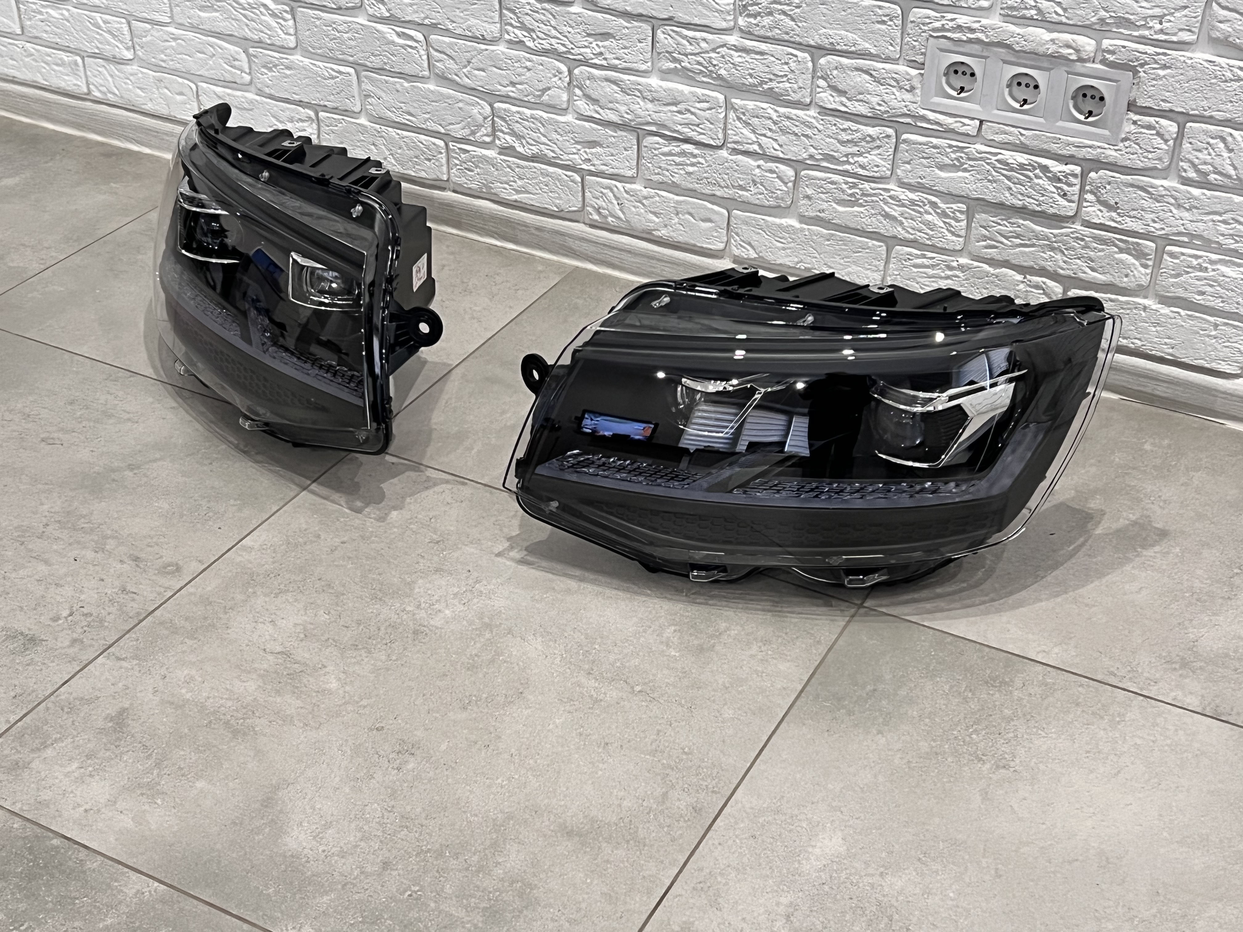 Full led фари стиль Multivan T6.1 2020+ для T6 2016-2019 (ліва+ права) комплектні з блоками 5