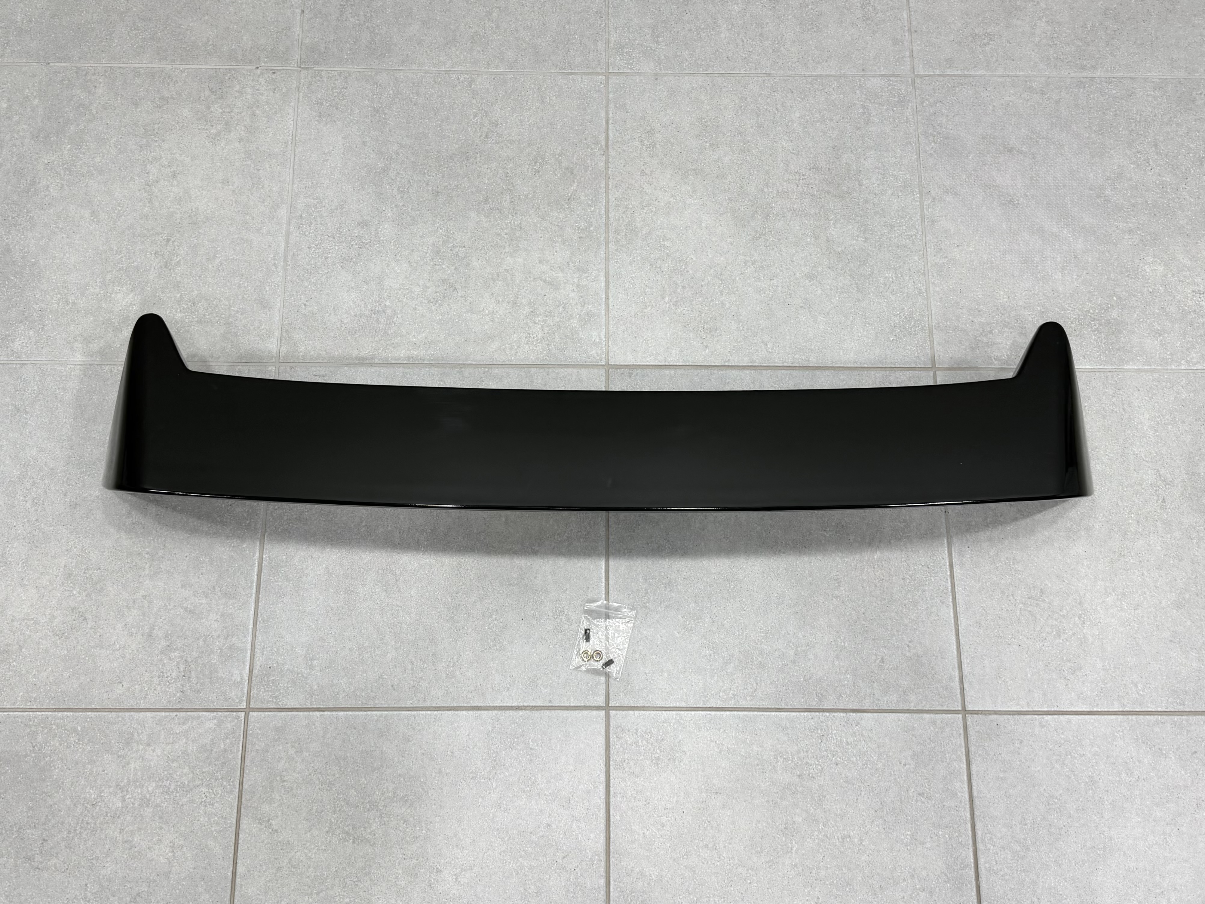 Спойлер козирок на кришку багажника TTE Sport Toyota Land Cruiser Prado 120 2003-2009 ABS пластик, колір чорний глянець 5