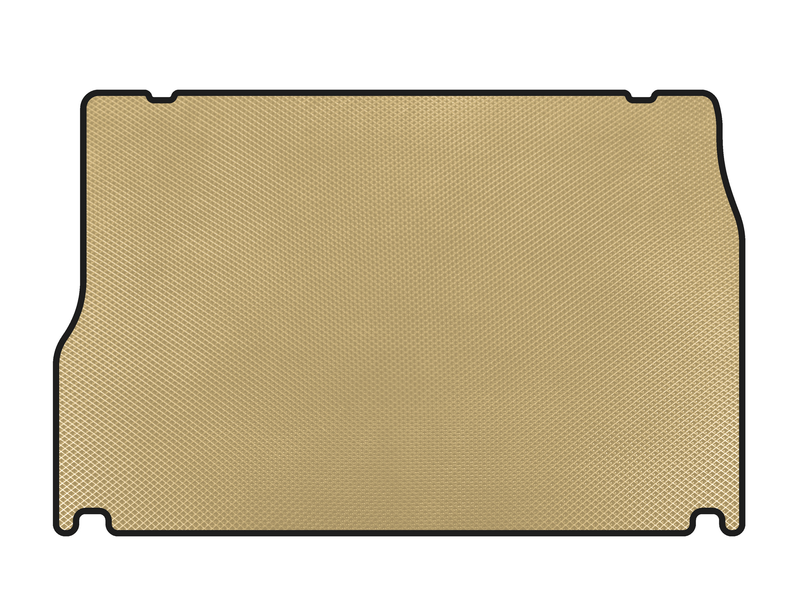 Килимок в багажник (Бежевий)