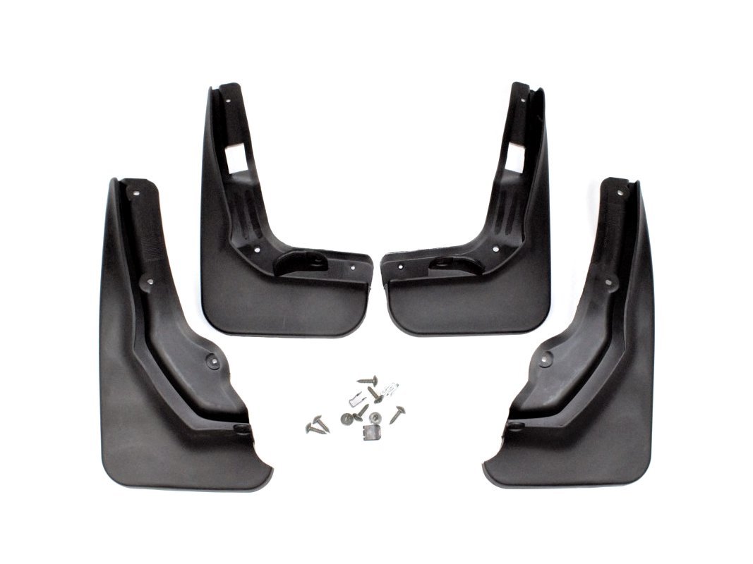 Бризковики Mercedes-Benz C-class W204 2011-2015 комплект 4 шт.