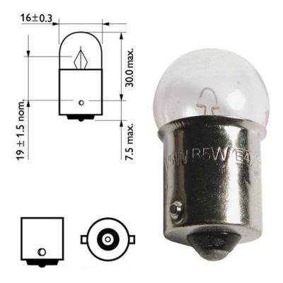 Вказівна лампа Osram 5008 R10W 12V BA15s 2