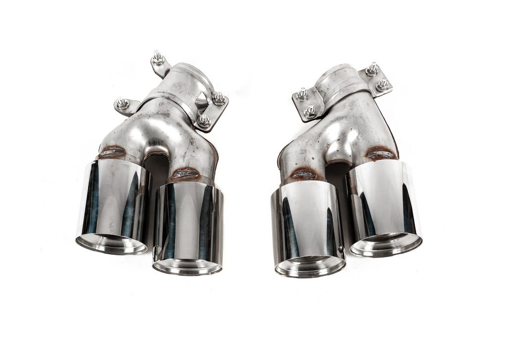 Насадки на глушник M6 Silver (2 шт) 3