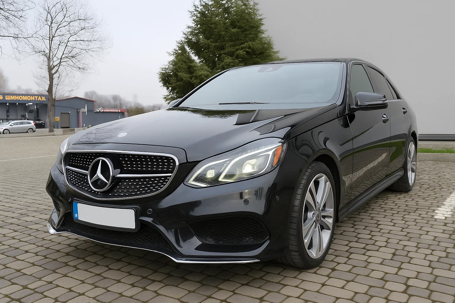 Передня решітка Diamond Silver (для Avantgarde і AMG-Line, 2013-2016) 3