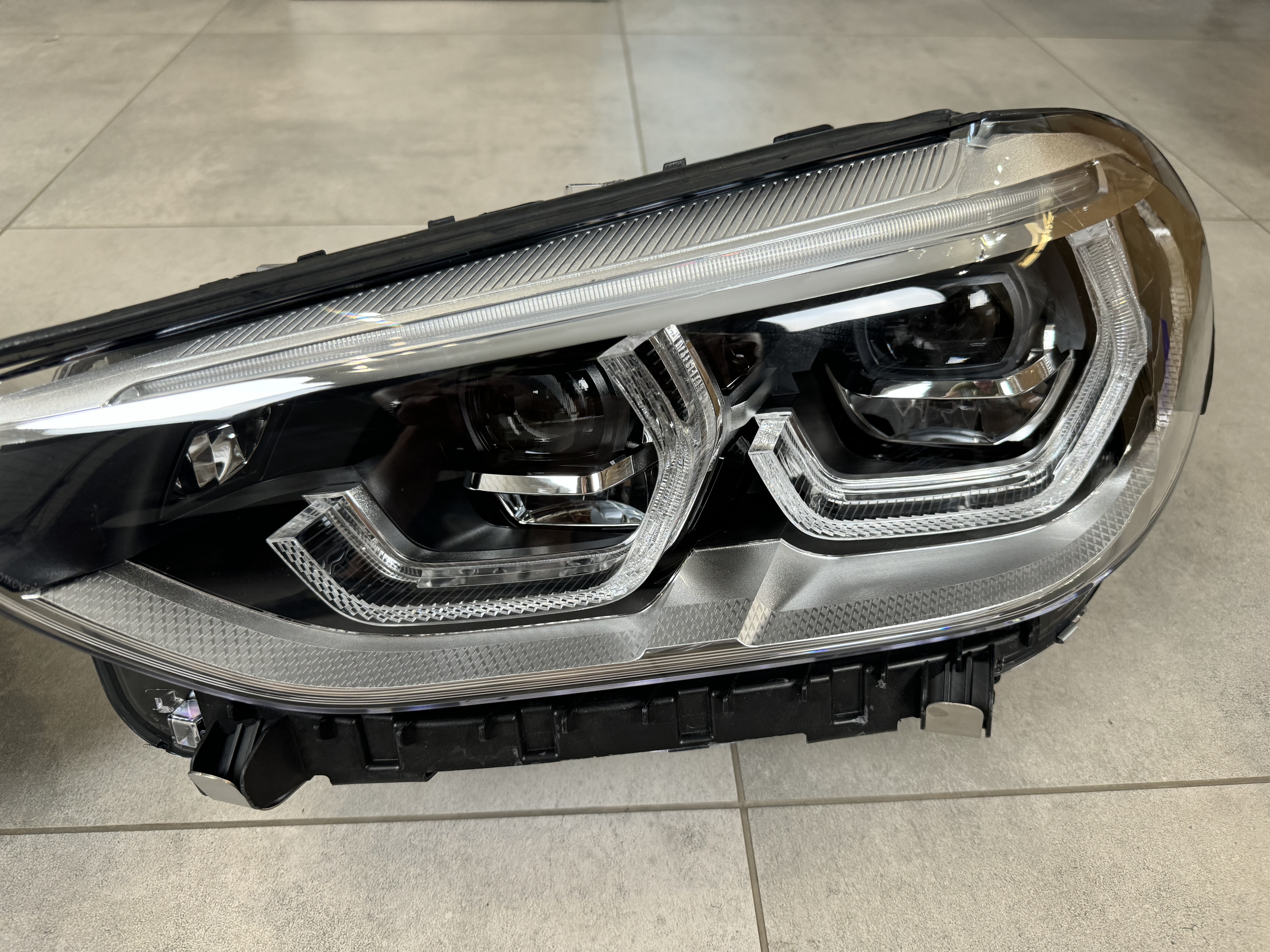 Фари Adaptive LED для рестайлінгу для BMW X3 G01 F97 / X4 G02 F98 2018-2021 2шт. комплектні з блоками 5