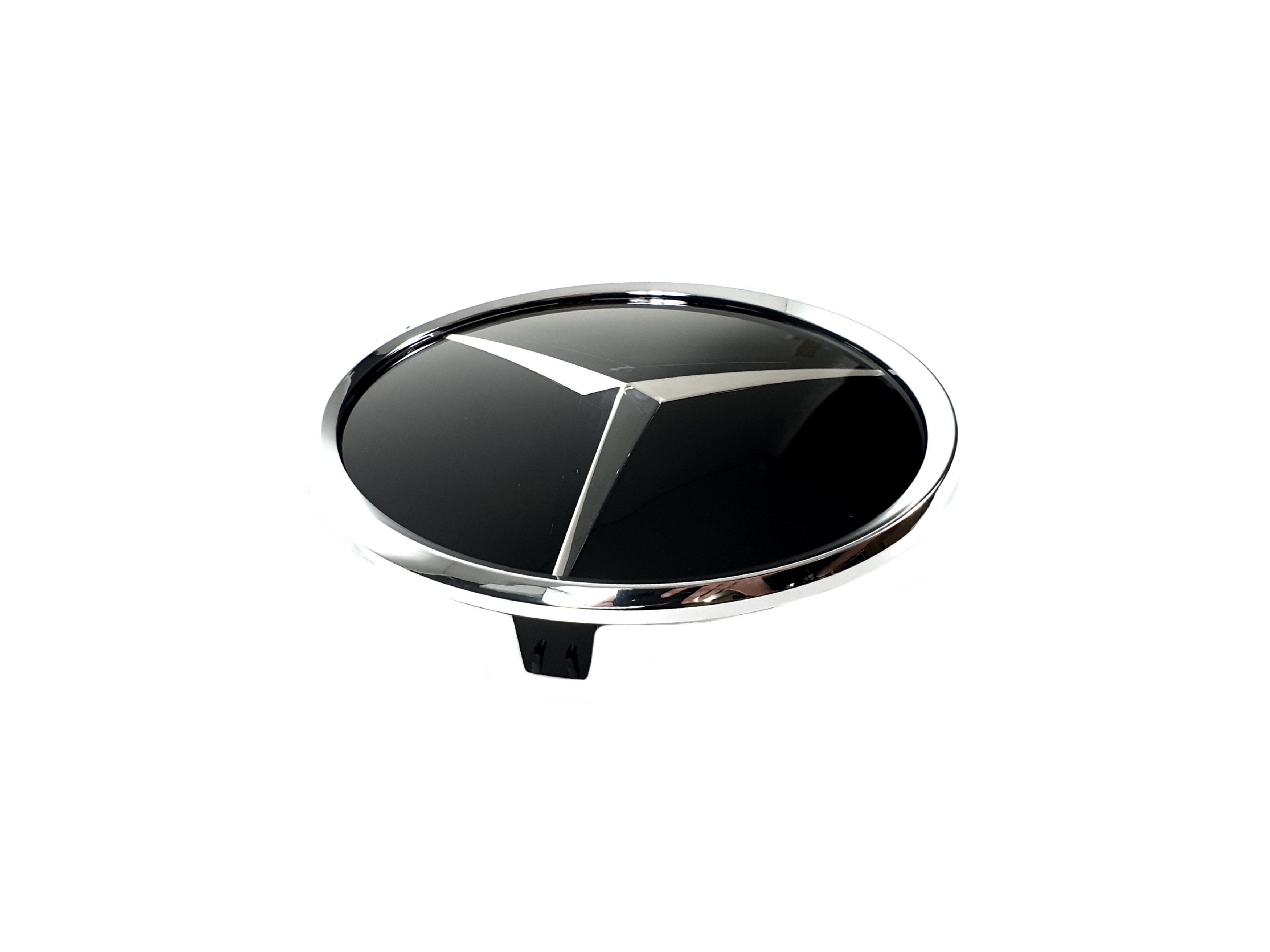 Логотипи Chrome скляний (муляж дистроніка) на Mercedes-Benz C-Class W204 2007-2014 року 3