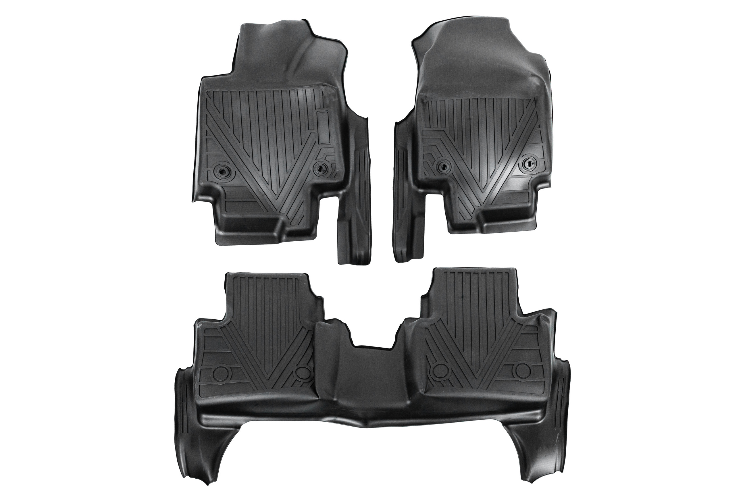Гумові килимки Niken Luxury 3D (3 шт) 4