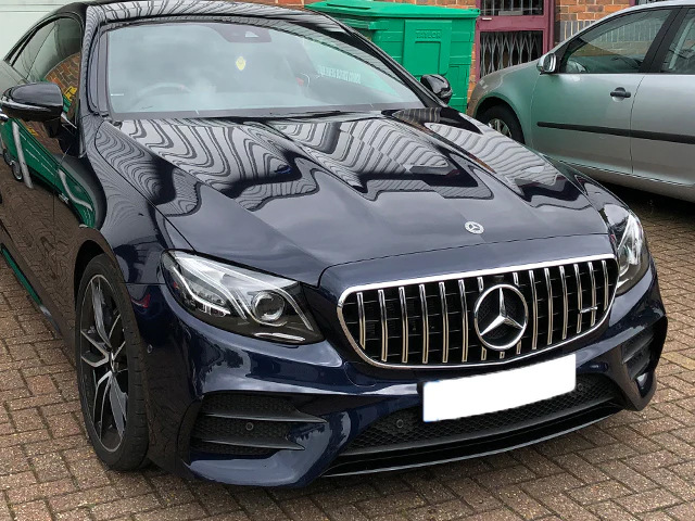 Передня решітка Panamericana GT (AMG Line, 2020-2023) З місцем під камеру 3