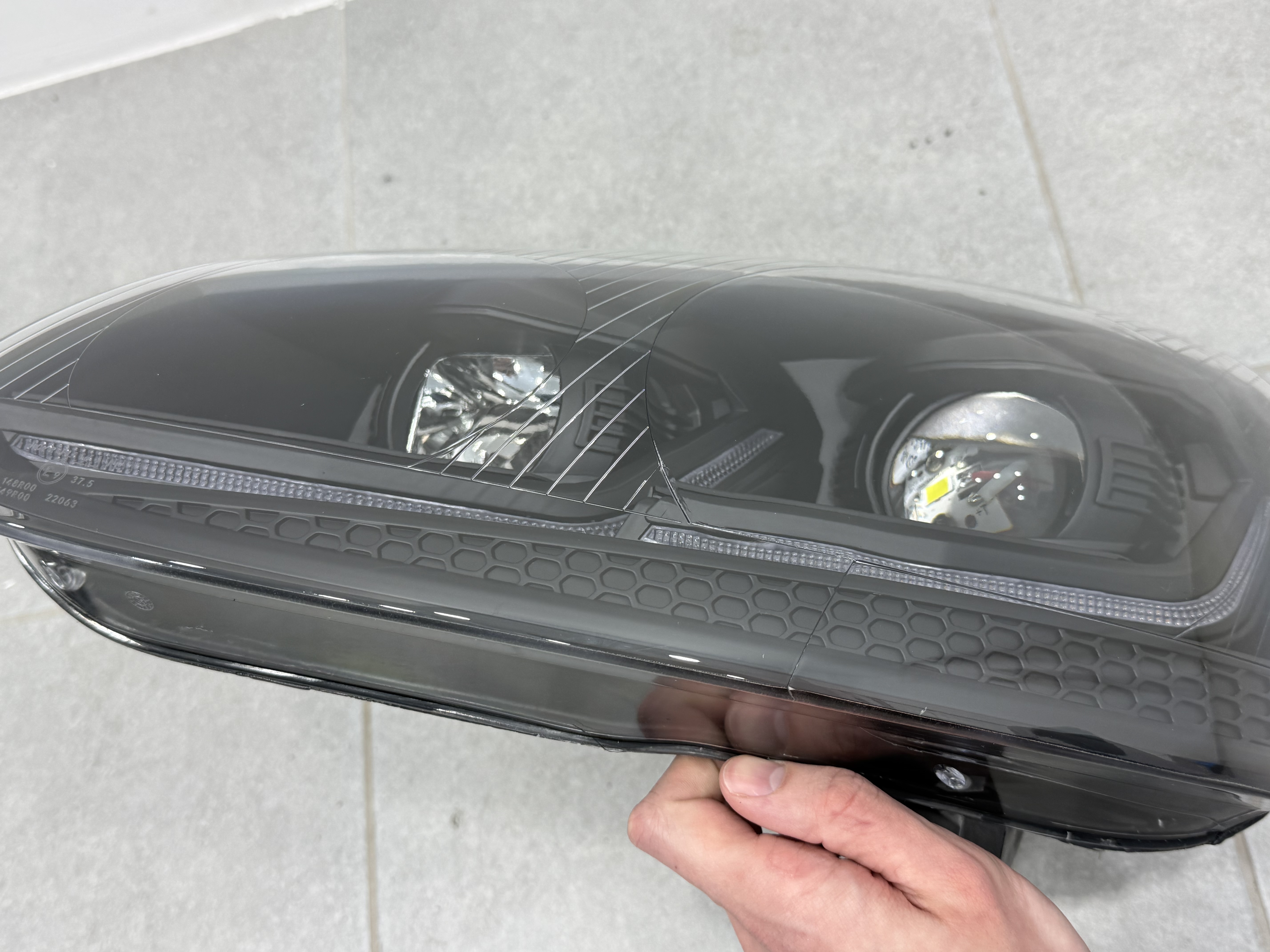 FULL LED фари для Volkswagen Golf / Jetta 5 2004-2010 4