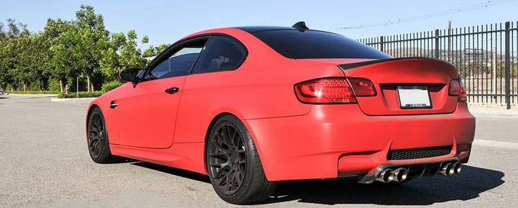 Дифузор заднього бампера H2-Style (для M3, Карбон) 5