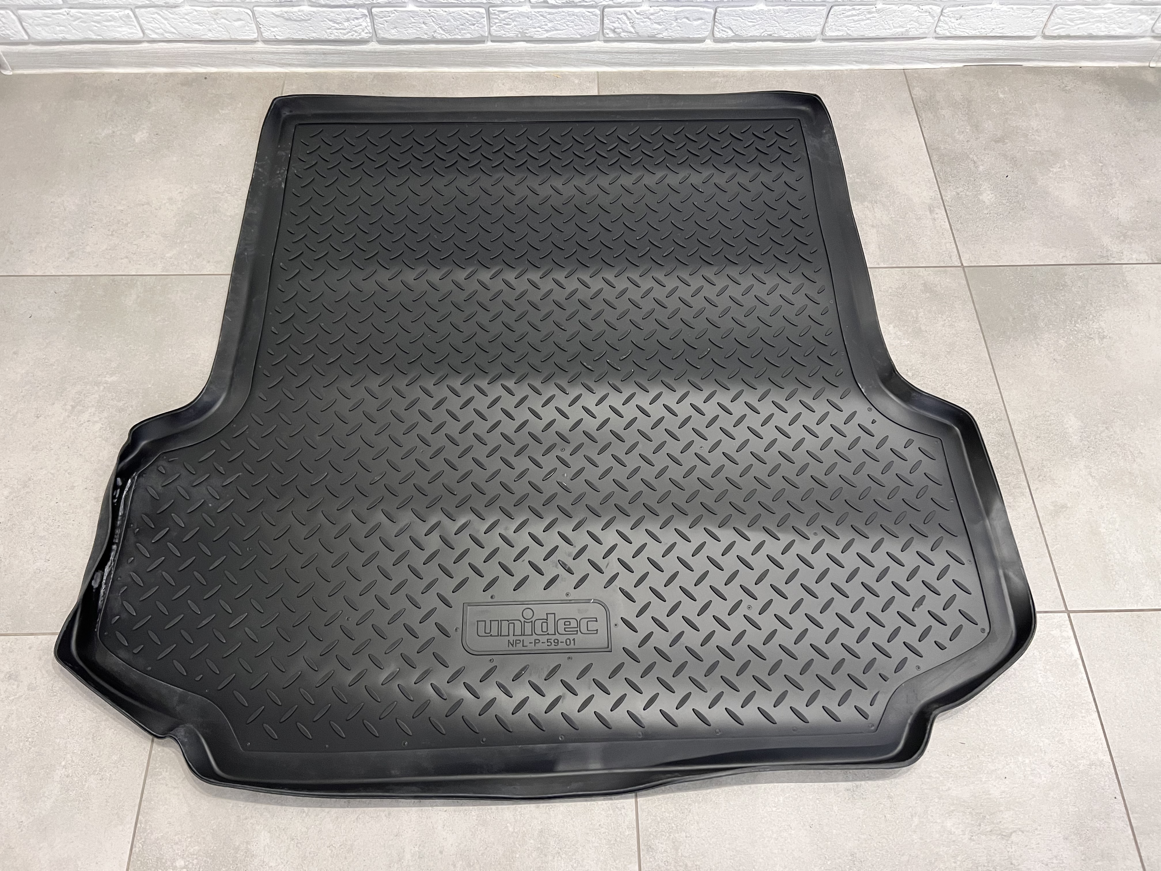 Килимок багажника поліуретановий Norplast Mitsubishi Pajero Sport 2009-2015 2