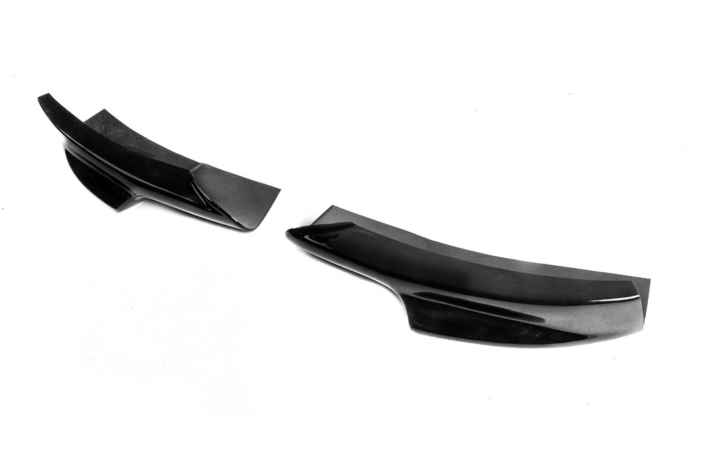 Передні Flap накладки (для E90 M-Sport 2008-2011, чорний глянець, 2 шт) 5