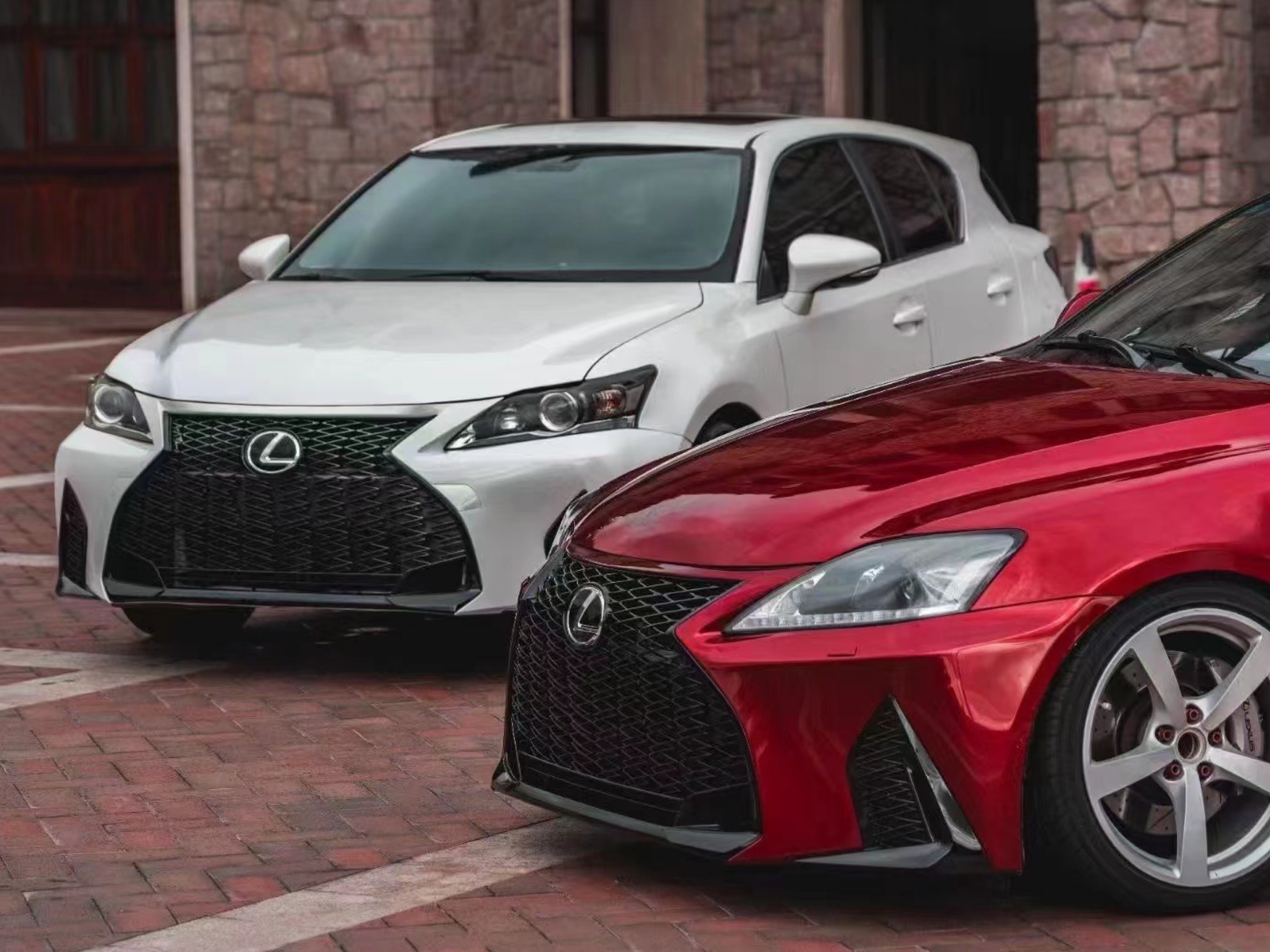 Бампер Lexus IS 2006-2012 у стилі F-SPORT 2021+ 3