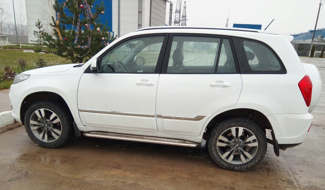 Бокові пороги Premium (2 шт., нерж.) Ø60 3