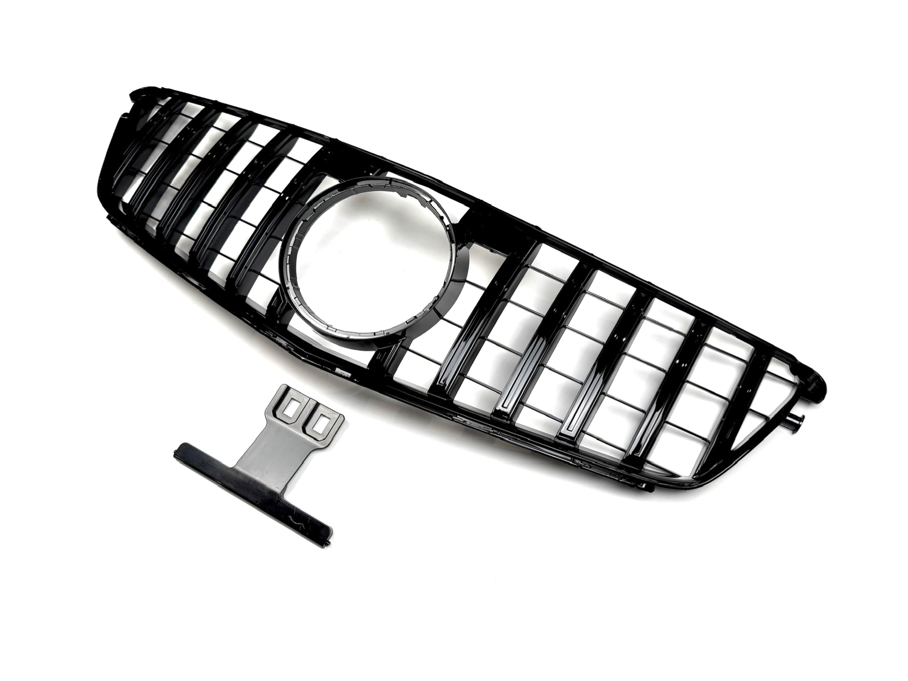 Решітка радіатора GT BLACK Mercedes C-Class W204 2007-2014 4