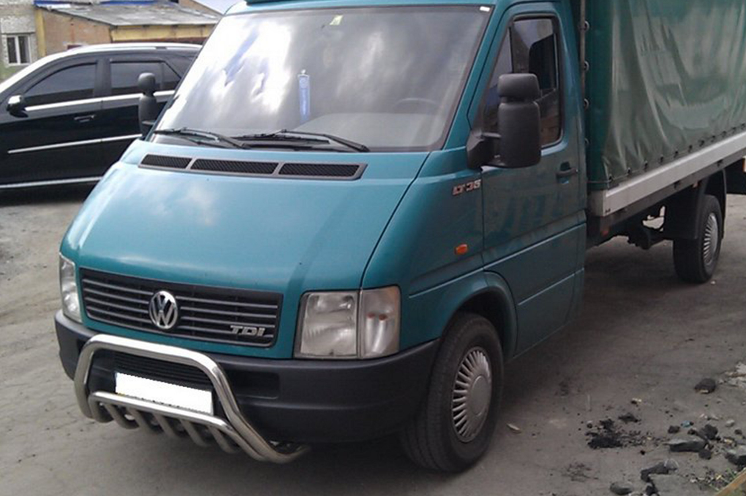 Кенгурятник WT002 (нерж) 2