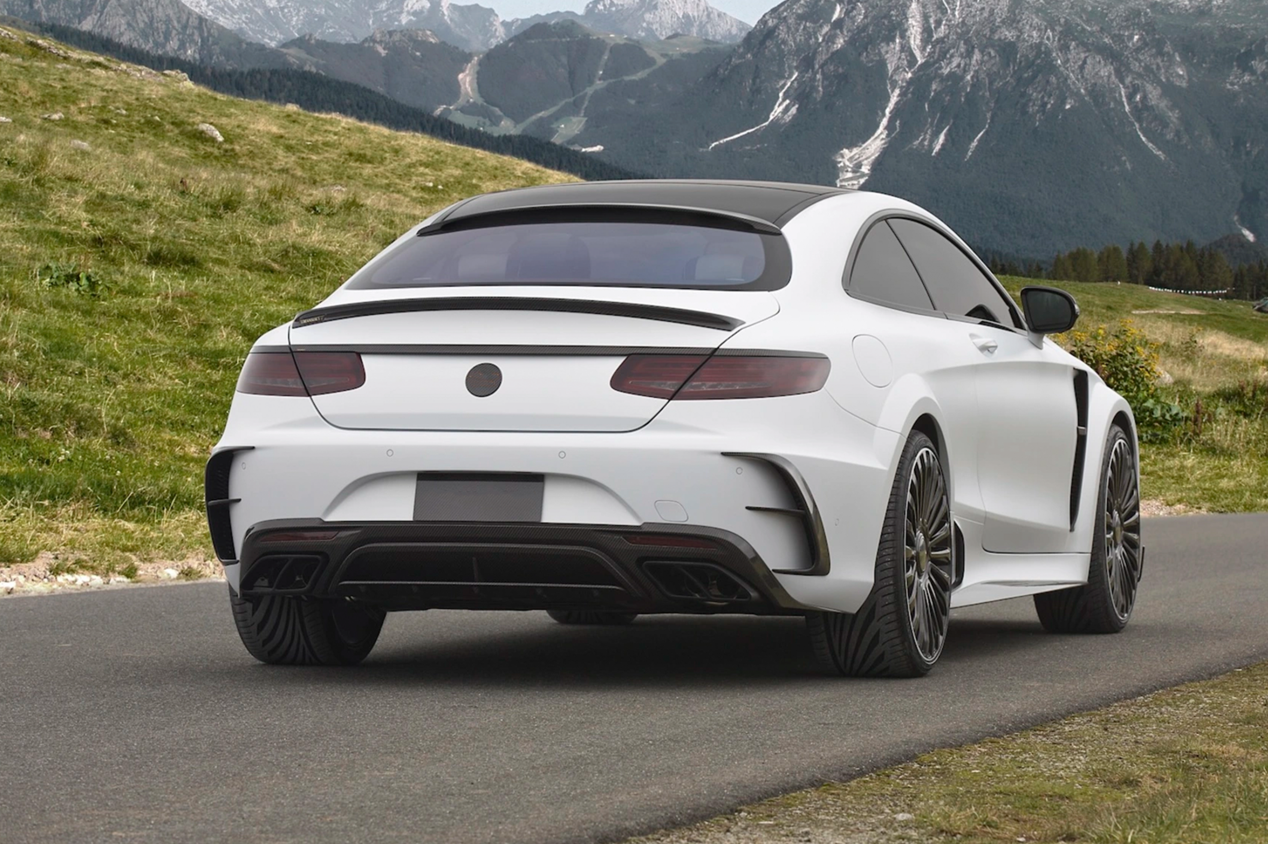Комплект обвісів MNSR Carbon (для AMG-Line Coupe 2017-2020) 2