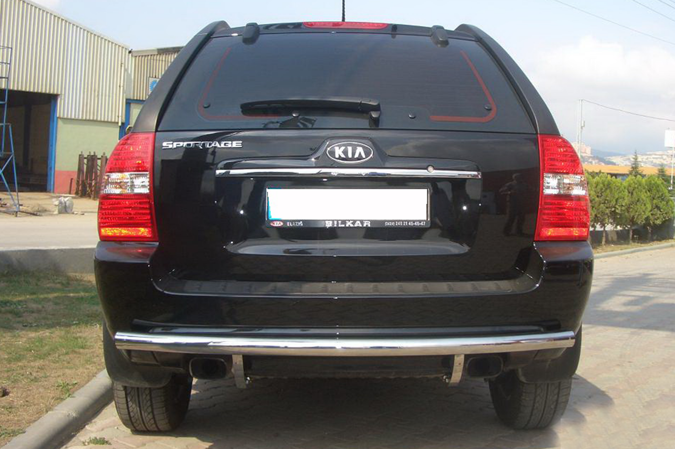 Задня дуга AK002 (нерж.)