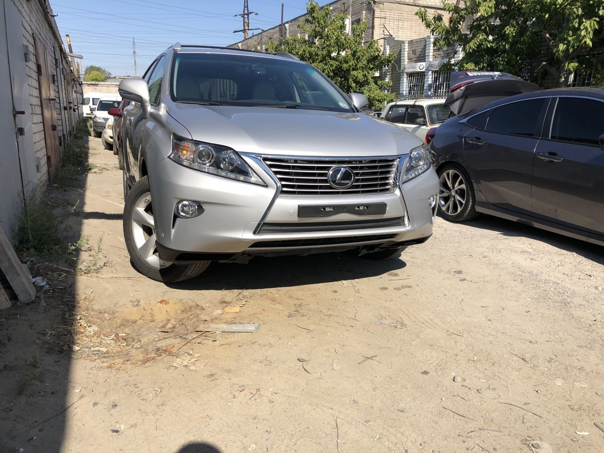 Подіум під номер Lexus RX РЕСТАЙЛІНГ 2012-2015 3