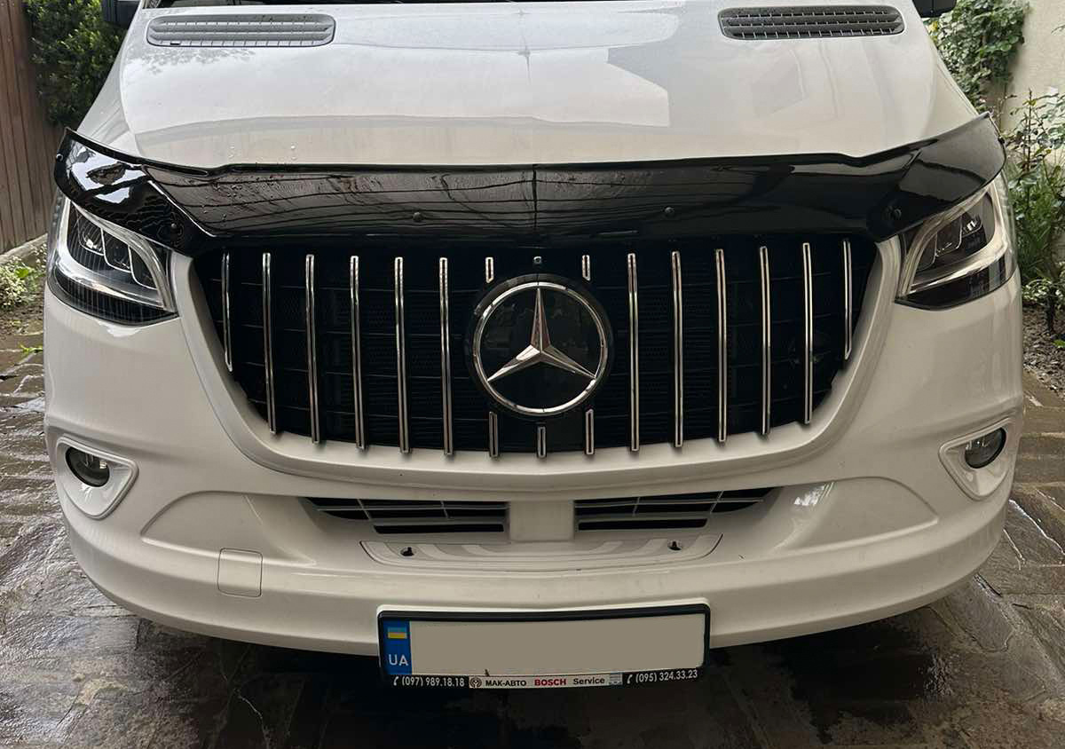 Передня решітка Panamericana GT Chrome Premium V1 Без рамки 6