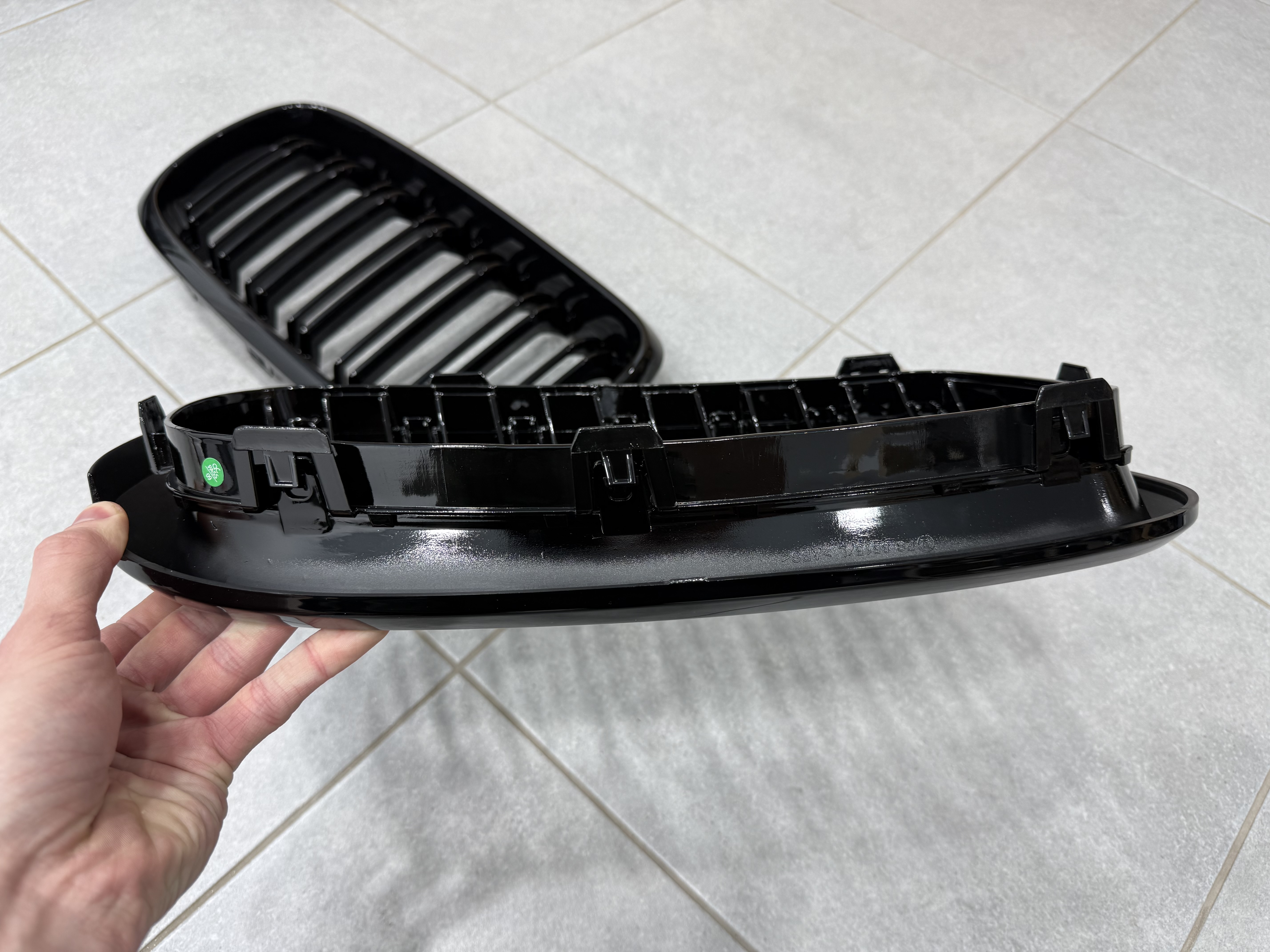 Решітка радіатора ніздрі стиль X5M X6M BMW X5 F15 / F16 2013-2018 2шт. 6
