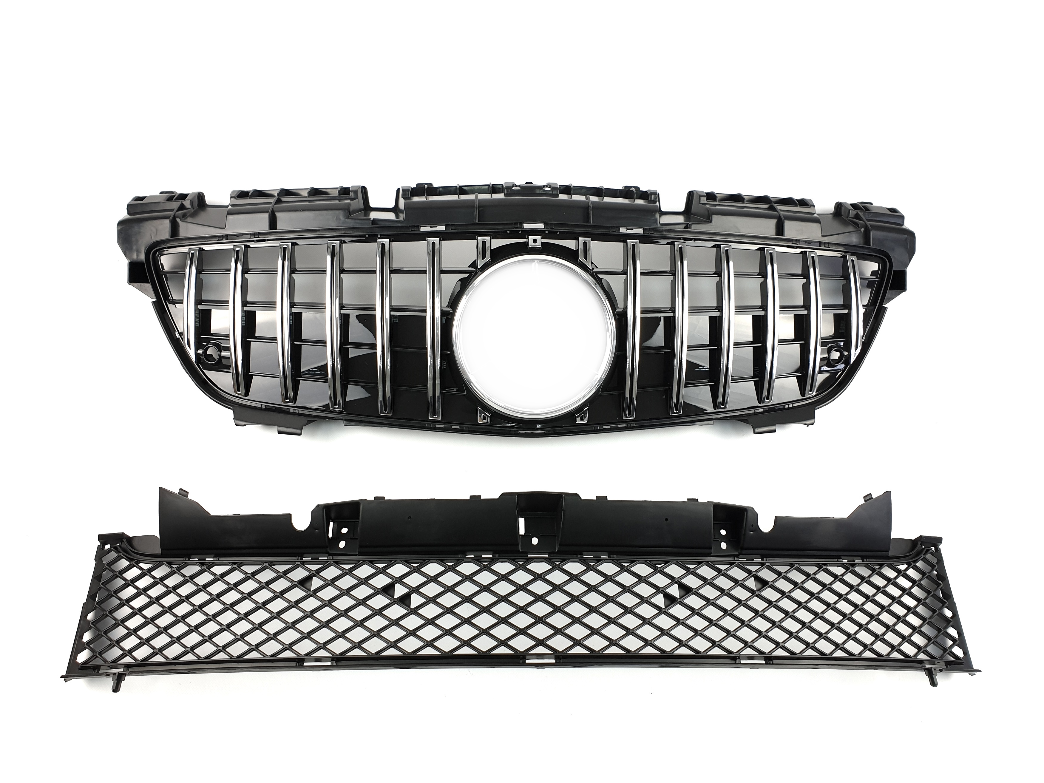 Решітка радіатора Chrome Black GT на Mercedes-Benz SLK-Class R172 2011-2015 року